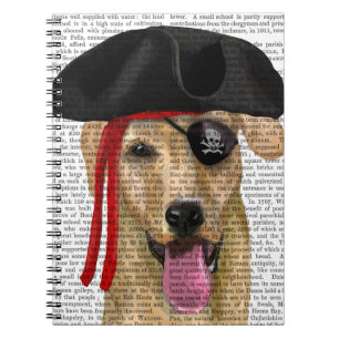 Carnet Pirate jaune 2 de Labrador