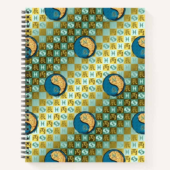 Carnet Pisces & Fire Dragon (Devant)