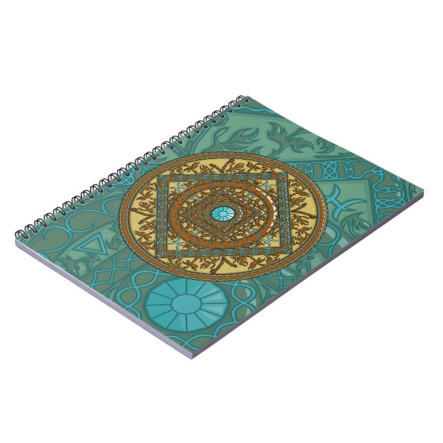 Carnet Pisces Mandala (Côté gauche)