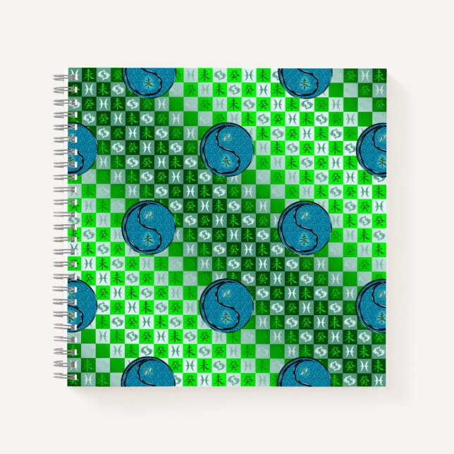 Carnet Pisces & Water Goat (Devant)