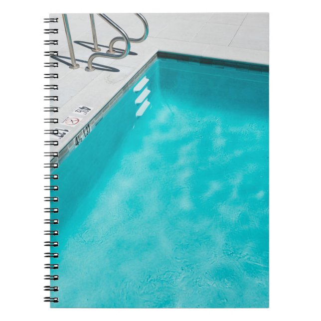 Carnet Piscine bleue (Devant)