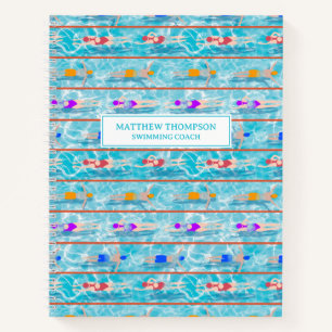 Carnet Piscine Piscine Coach Équipe