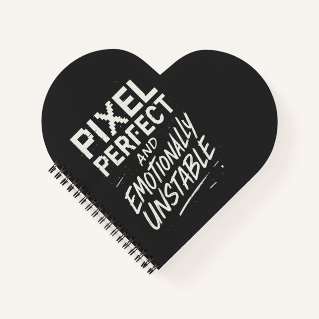 Carnet Pixel parfait (Devant)