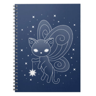 Carnet Pixie Chat - Fée Ailes Kitty