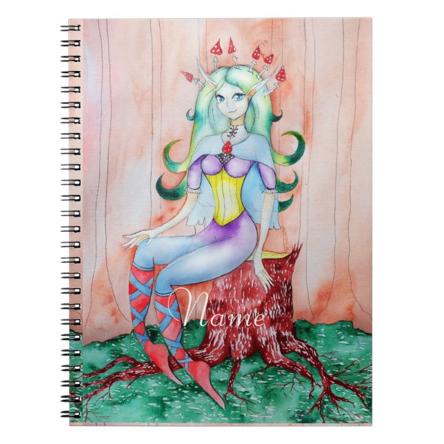 Carnet Pixie Imaginaire Fairy Thunder_Cove (Devant)