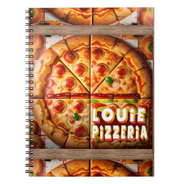 Carnet Pizza Pizzeria Design (Devant)