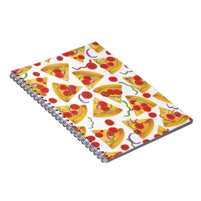 Carnet Pizza Slice Motif (Côté Droit)
