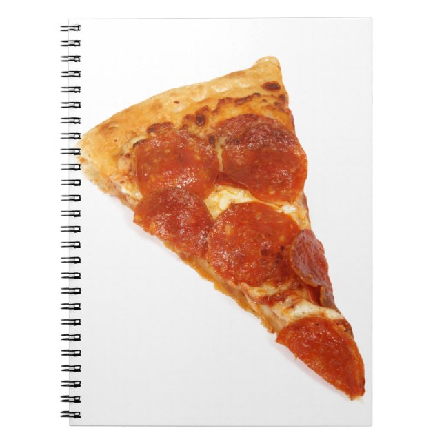 Carnet Pizza Slice - Une Partie De Pizza (Devant)