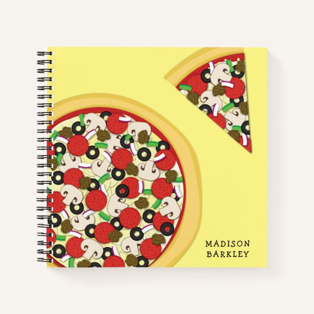 Carnet Pizza Supreme Combo Cuisine pour enfants (Devant)