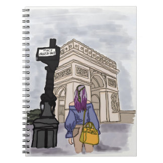 Carnet Place Charles de Gaulle Paris.
