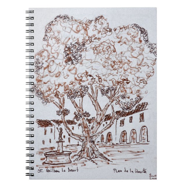 Carnet Place de la Liberte, Saint-Guilhem-le-Désert (Devant)