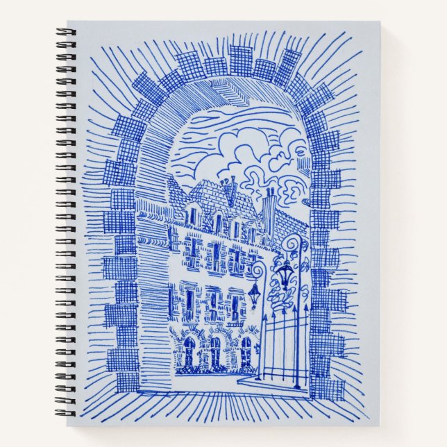 Carnet Place des Vosges | Marais, Paris, France (Devant)