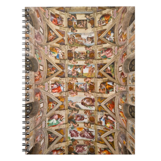 Carnet Plafond de la chapelle Sixtine, 1512 par Michel-An (Devant)