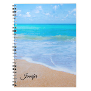 Carnet Plage Extraordinaire Scène tropicale Photo personn