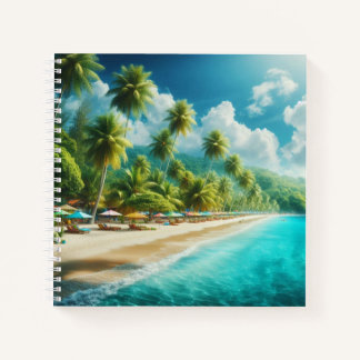 Carnet Plage tropicale
