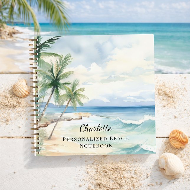 Carnet Plage tropicale estivale (Créateur téléchargé)
