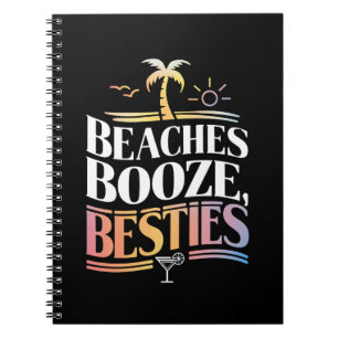 Carnet Plages Alcool & Meilleures Amies Coco Tree Été