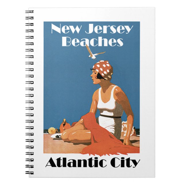 Carnet Plages du New Jersey ~ Atlantic City (Devant)