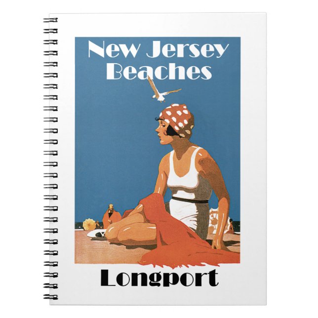 Carnet Plages du New Jersey ~ Longport (Devant)