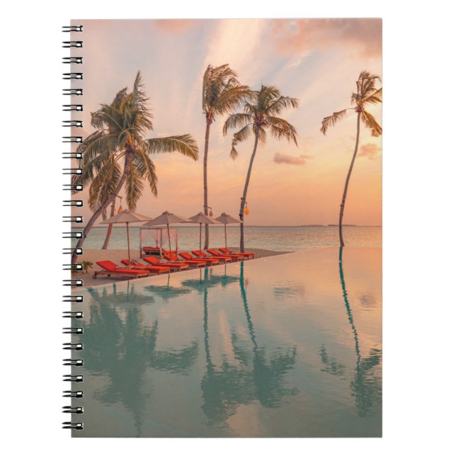 Carnet Plages tropicales | Maldives Tropical Beach & Pool (Devant)