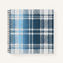 Plaid bleu