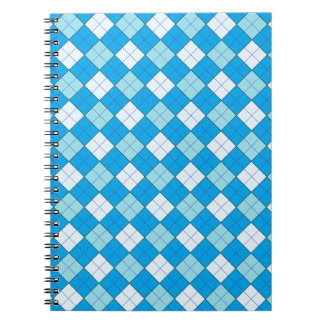 Carnet Plaid bleu