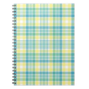 Carnet Plaid en pastel