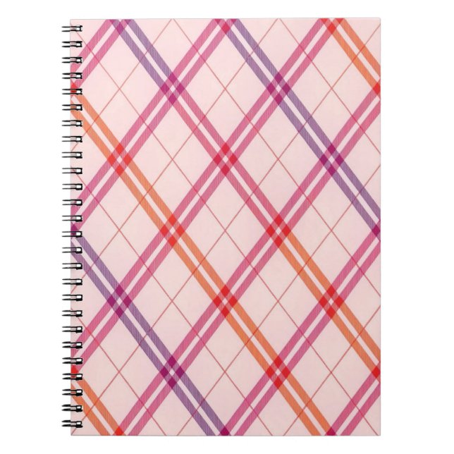 Carnet Plaid Sweetheart (Devant)