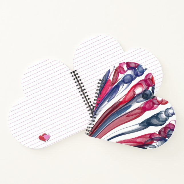 Carnet Plaisir à bulle pullée / Original / Coeur (Intérieur)