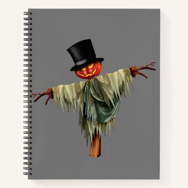Carnet Plaisirs sombres : Thème d'Halloween 8,5" x 11" Sp (Devant)