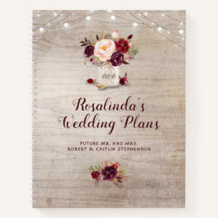 Carnet Plan Mariage de la marmotte de Bourgogne