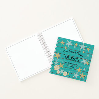 Carnet Planes de plage et Starfish Guest
