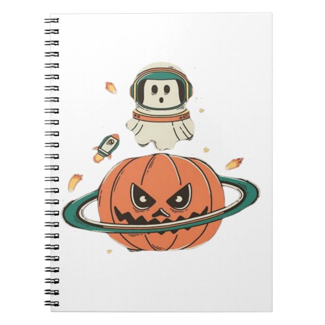 Carnet Planète citrouille (Devant)