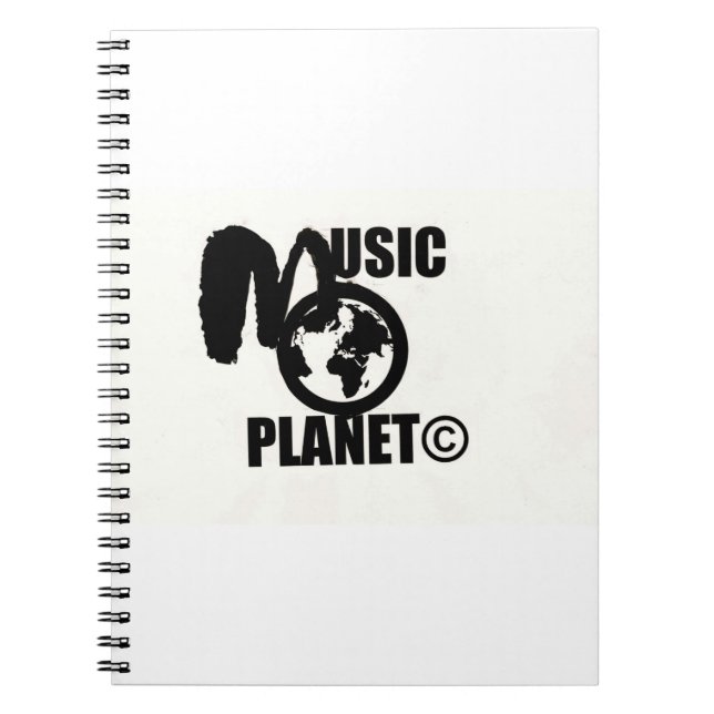 CARNET PLANÈTE DE MUSIQUE (Devant)