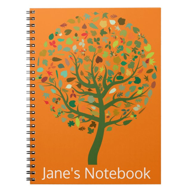 Carnet Planète éco arbre Greenie (Devant)