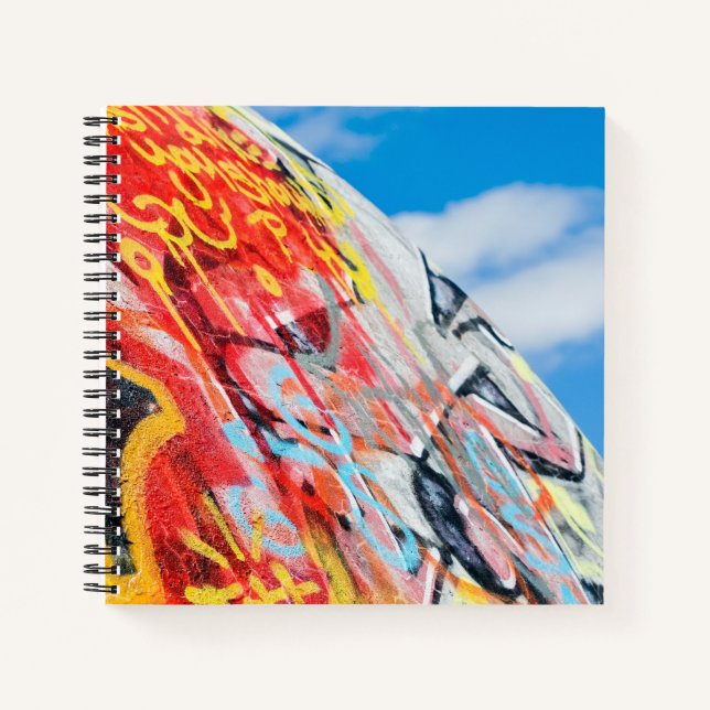 Carnet planète graffiti (Devant)