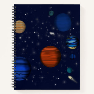 Carnet Planètes et galaxies dans l'espace