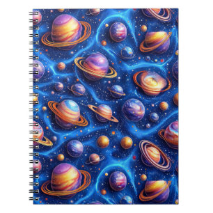 Carnet Planètes lunaires galaxie