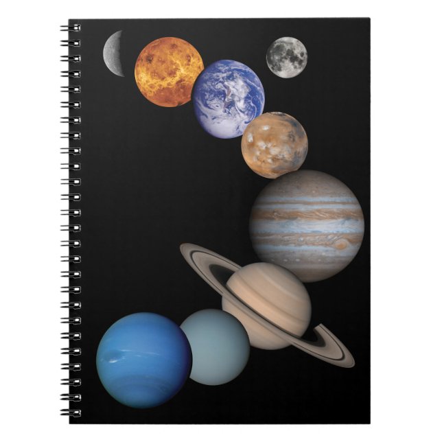 Carnet Planets of the solar system (Devant)