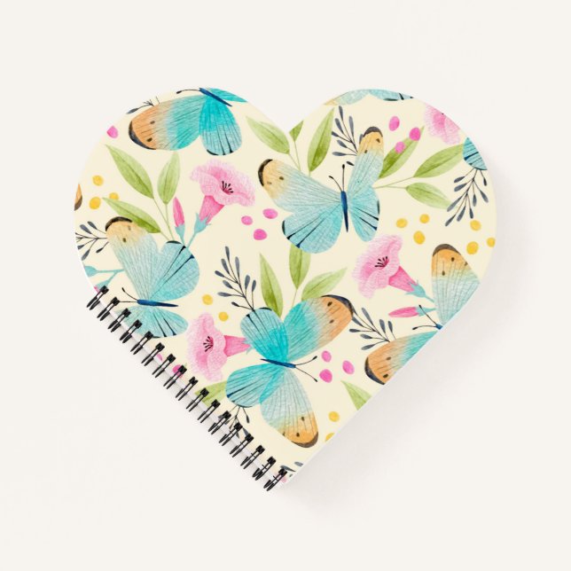 Carnet Planificateur de papillons lunaires (Devant)