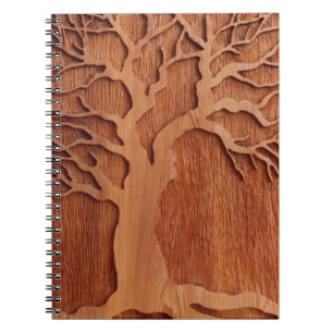 Carnet Planificateur en bois découpé