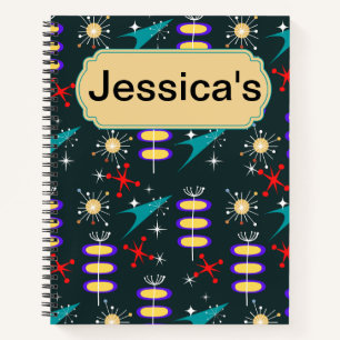 Carnet Planificateur les années 50 atomique