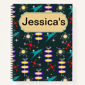 Carnet Planificateur les années 50 atomique