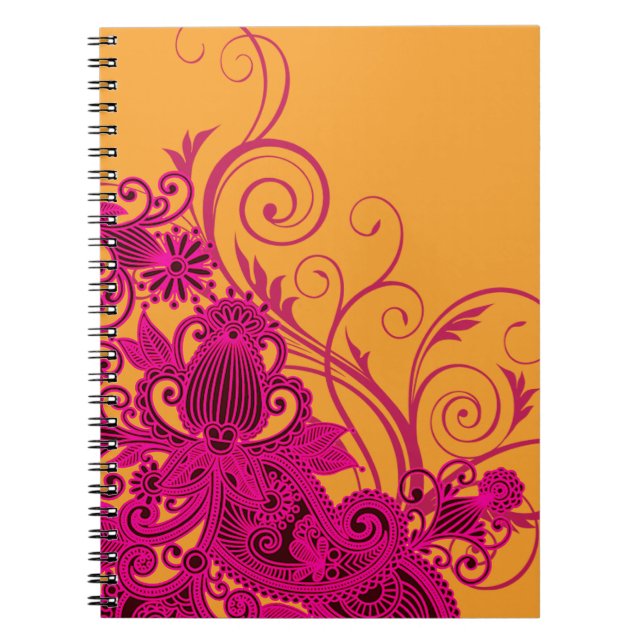 Carnet Planificateur nuptiale aztèque de Paisley - (Devant)
