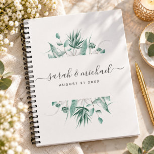 Carnet Planification de mariage moderne et élégante avec 