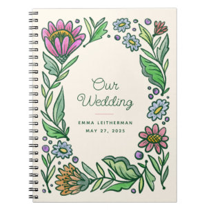 Carnet Planification des Mariages floraux scandinaves art