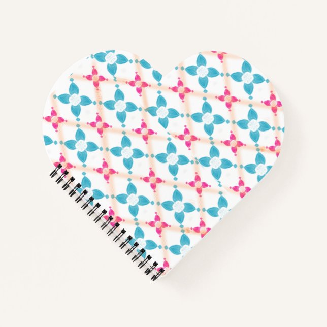 Carnet Planneur classique à motif coloré mignon/ (Devant)