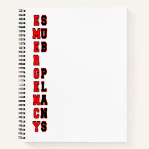 Carnet Plans de sous-urgence