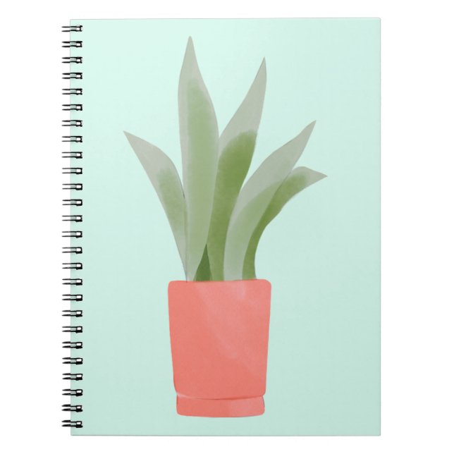 Carnet Plante de serpent - Fleur où vous êtes planté (Devant)