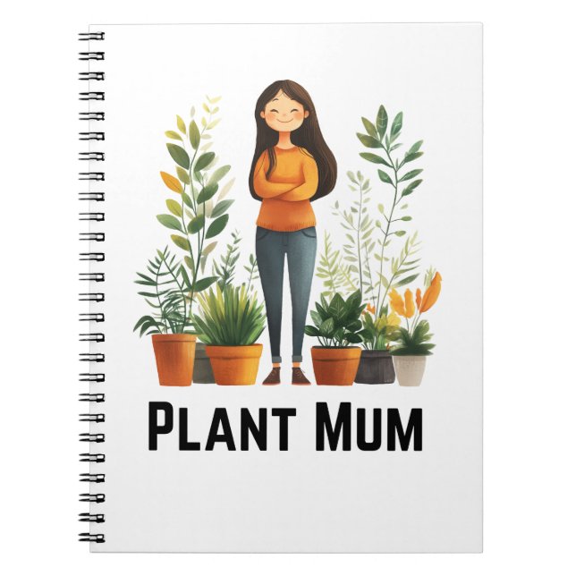 Carnet plante maman (Devant)